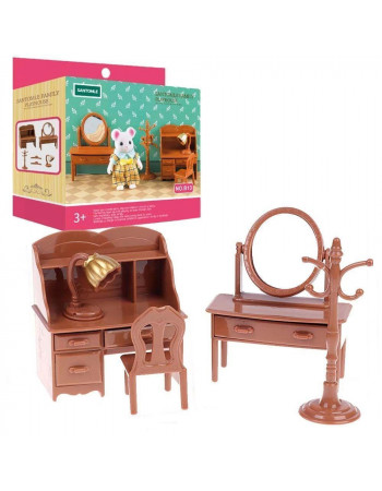 Набір меблів для ляльок або флоксових фігурок (аналог Sylvanian families) арт. B 13