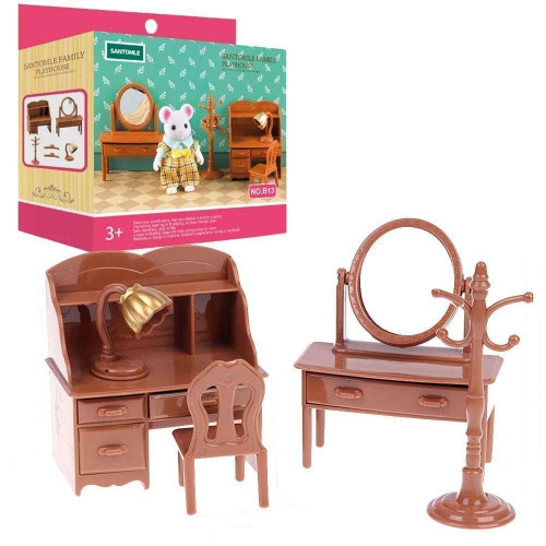 Набір меблів для ляльок або флоксових фігурок (аналог Sylvanian families) арт. B 13
