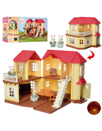 Ляльковий будинок 'Happy Family' (аналог Sylvanian Families) арт. S 01