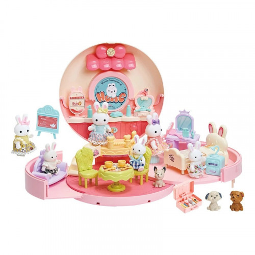 Будинок - рюкзак 'Пончик' з зайчиками арт. 6695