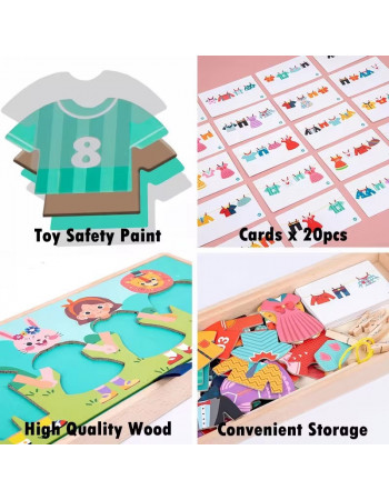 Ігровий набір - сортер 'Гардероб' арт. C 73232