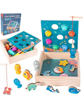 Дерев'яна іграшка 'Магнітна рибалка' арт. C 65031