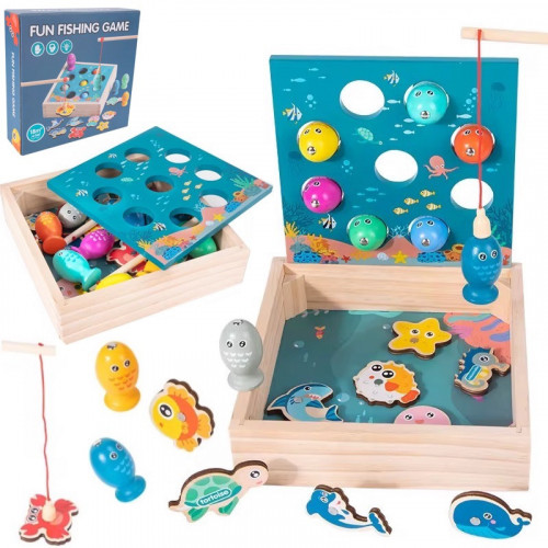 Дерев'яна іграшка 'Магнітна рибалка' арт. C 65031
