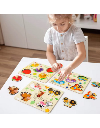 Дерев'яна іграшка 'рамка-вкладиш' арт. C 73250/8