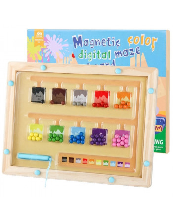 Дерев'яна дошка з магнітним сортером 'Лабіринт' арт. C 70993