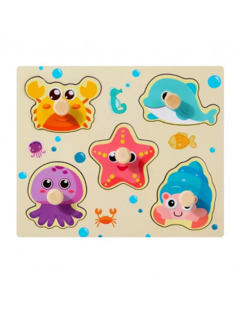 Дерев'яна іграшка 'рамка-вкладиш' арт. C 73250/3