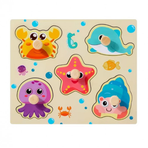 Дерев'яна іграшка 'рамка-вкладиш' арт. C 73250/3