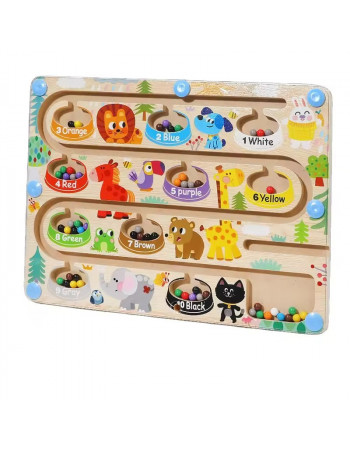 Дерев'яна дошка з магнітним сортером 'Лабіринт' арт. C 66148