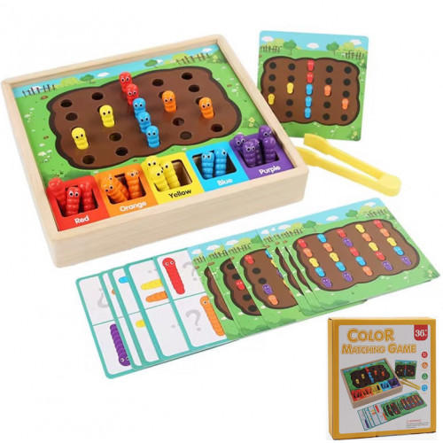 Навчальний ігровий набір - сортер 'Черв'ячки' арт. C 73291