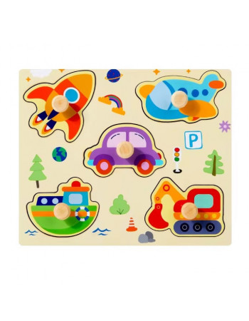 Дерев'яна іграшка 'рамка-вкладиш' арт. C 73250/6