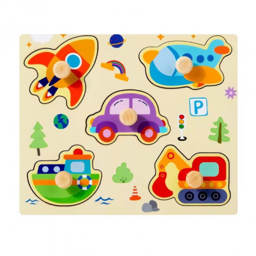 Дерев'яна іграшка 'рамка-вкладиш' арт. C 73250/6