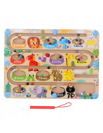 Дерев'яна дошка з магнітним сортером 'Лабіринт' арт. C 66148