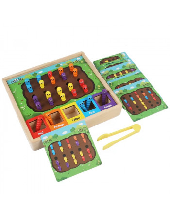 Навчальний ігровий набір - сортер 'Черв'ячки' арт. C 73291