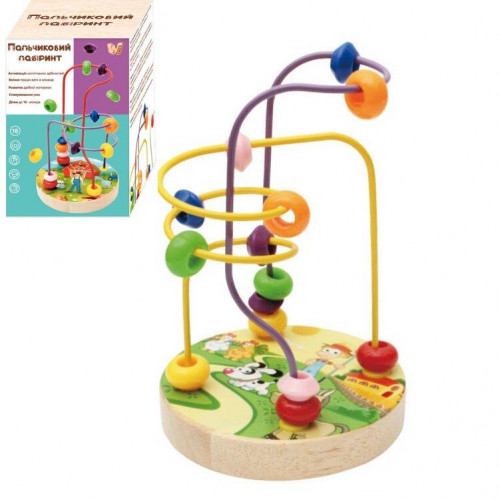 Дерев'яний пальчиковий лабіринт арт. 37800