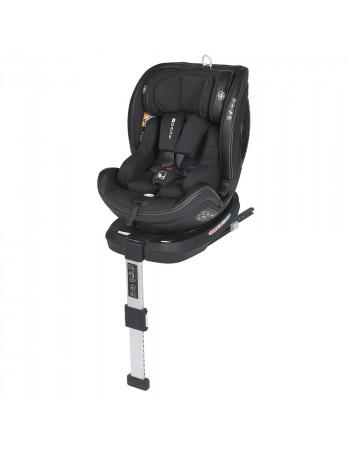 *Автокрісло дитяче з опорною базою арт. ME 1109 i-BASE Jet Black