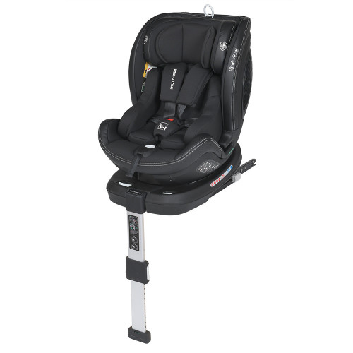 *Автокрісло дитяче з опорною базою арт. ME 1109 i-BASE Jet Black