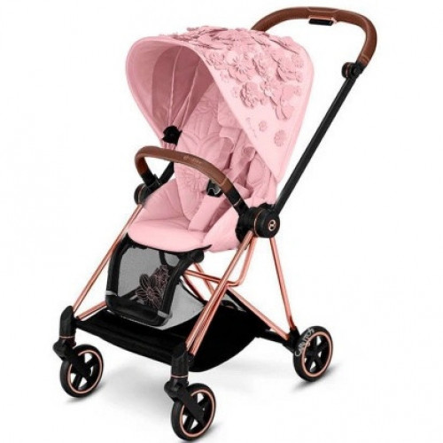 *Візок Mios Simply Flowers/Rose gold