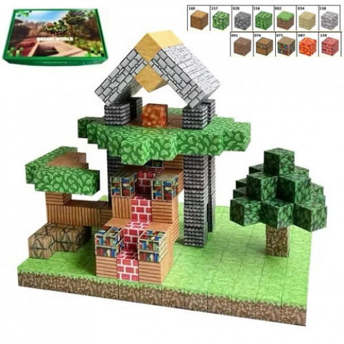 Магнітний конструктор 'Dream World' (296 деталей) арт. LZCK 022