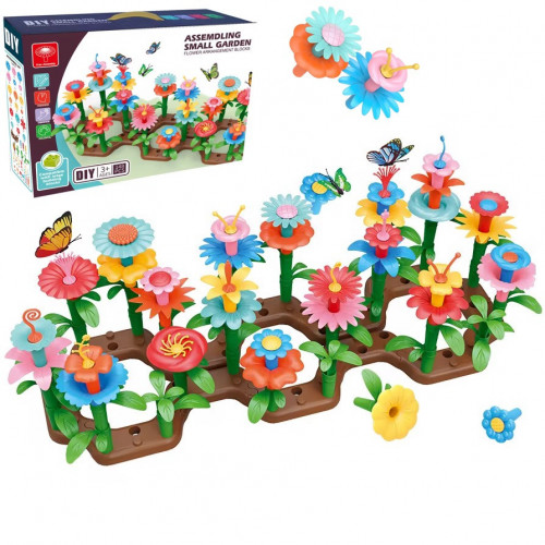 Конструктор Flower 'Квіткова галявина' (148 деталей) арт. Y 0088