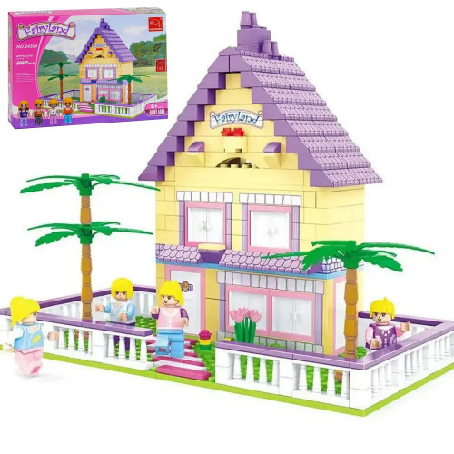 Конструктор AUSINI (KEYIXING) Fairyland 'Заміський будинок' (282 деталі) арт. 24504