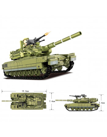 Конструктор - танк ЗСУ 'Challenger 2' (441 деталь) арт. 33508