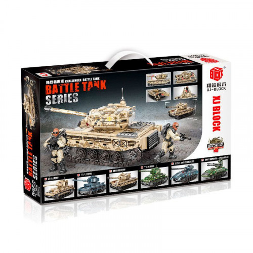 Конструктор-танк 'Challenger Battle Tank' (425 деталей) арт. XJ-868 C