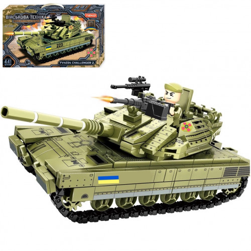 Конструктор - танк ЗСУ 'Challenger 2' (441 деталь) арт. 33508
