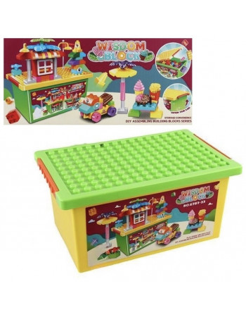 Конструктор для малюків у пластиковому боксі (104 деталі) арт. 6787-23
