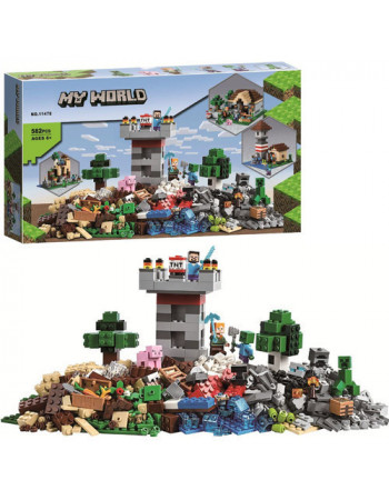 Конструктор My World 'Верстак 3.0' (аналог Minecraft) арт. 11478