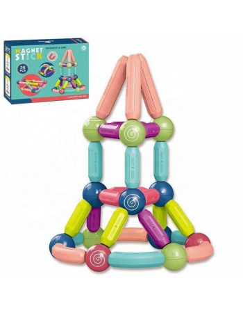 Магнітний конструктор із брусочками Magnet stick (36 деталей) арт. HD 104 A