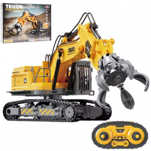 Конструктор на радіокеруванні 'Екскаватор з грейфером' (155 деталей) арт. SG 12