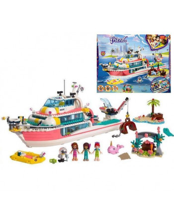 Конструктор Friend 'Ранальний катер' арт. 11373