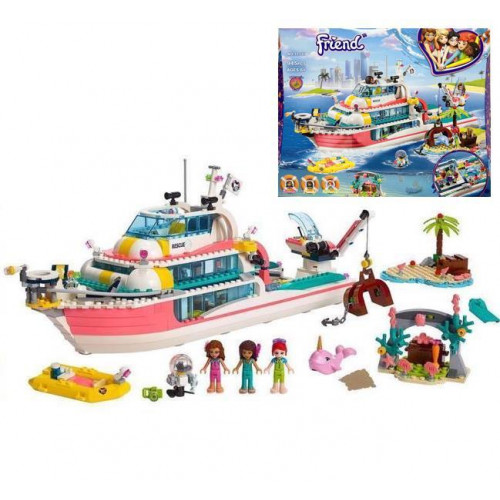 Конструктор Friend 'Ранальний катер' арт. 11373