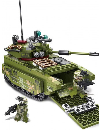 Конструктор - танк ЗСУ 'БМП Marder' (385 деталей) арт. 91463
