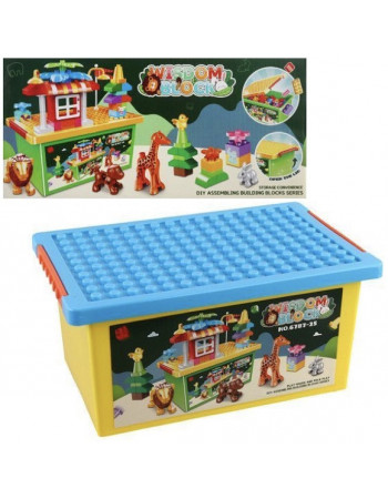Конструктор для малюків у пластиковому боксі (101 деталь) арт. 6787-25