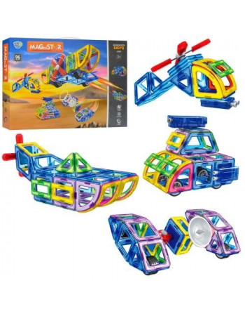 Магнітний конструктор Magnetic sheet (96 деталей) арт. 5001