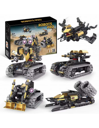 Конструктор на радіокеруванні 5в1 'Robots Pro/Робот' арт. K 96185