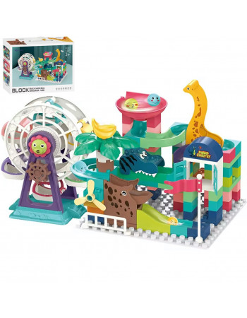 Конструктор для малюків (башня-спуск) 'Парк розваг Dino' 148 деталей арт. 8021