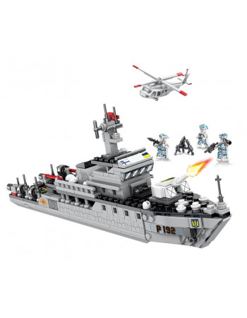 Конструктор ЗСУ 'Військовий патрульний корабель 'Суми' (300 деталей) арт. 83539