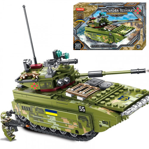 Конструктор - танк ЗСУ 'БМП Marder' (385 деталей) арт. 91463
