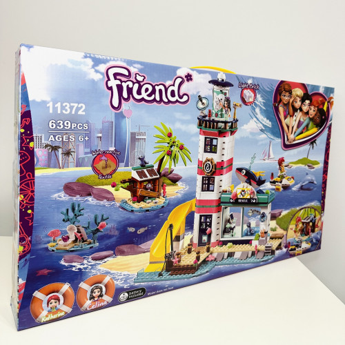 Конструктор Friend 'Рятувальний центр на маяку' (639 деталей) арт. 11372