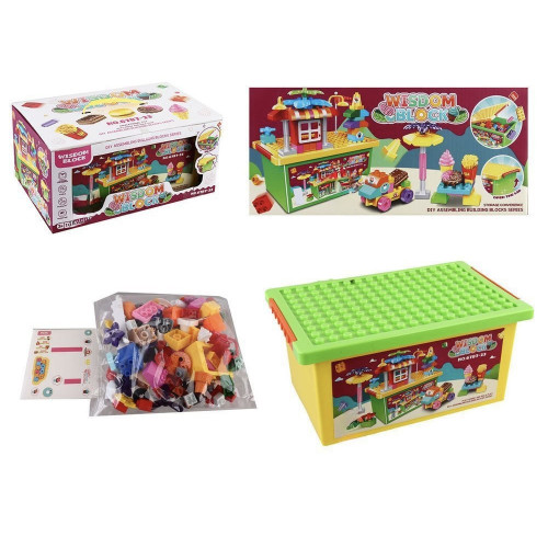 Конструктор для малюків у пластиковому боксі (104 деталі) арт. 6787-23
