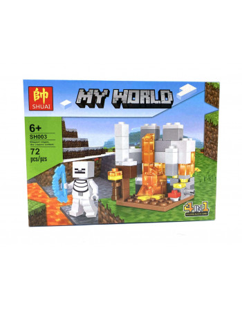 Конструктор MyWorld 4 в 1 (286 деталей) арт. SH 003 A