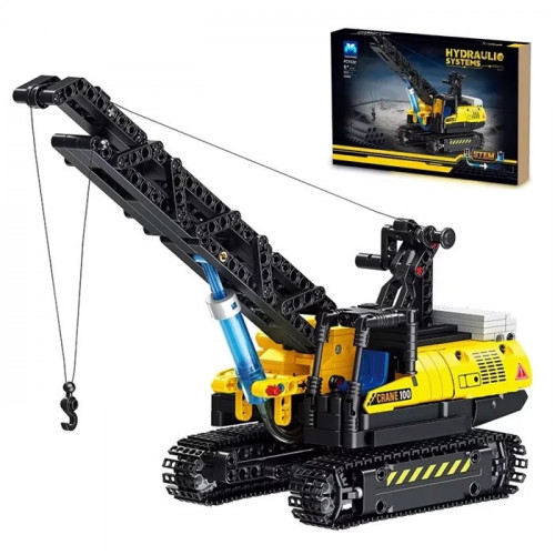 *Конструктор Hydraulic systems ''Будівельний кран'' з гідравлічною системою (528 деталей) арт. FC 9222