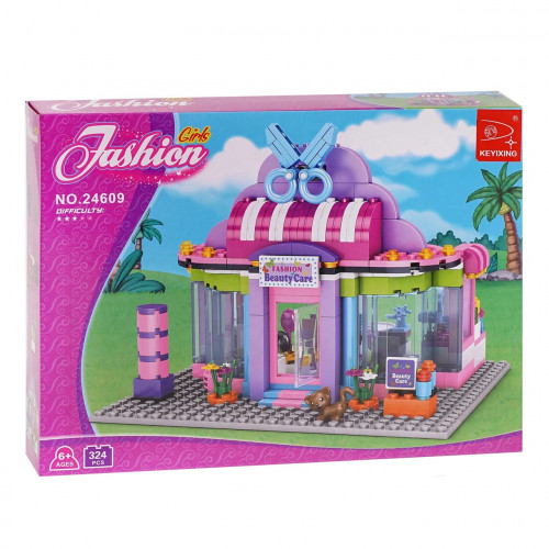 Конструктор AUSINI (KEYIXING) Fashion girls 'Салон краси' (324 деталі) арт. 24609