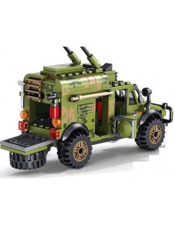 Конструктор ЗСУ 'Військова броньована машина 'IVECO LMV M65' (275 деталей) арт. 16529