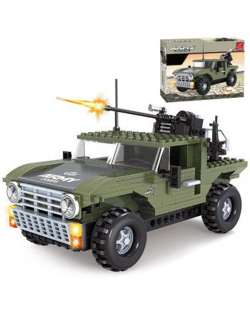 Конструктор AUSINI KEYIXING Army 'Військовий джип' (303 деталі) арт. 22508