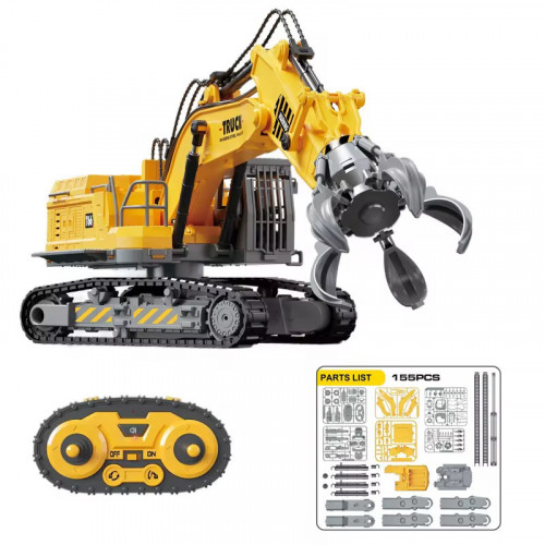 Конструктор на радіокеруванні 'Екскаватор з грейфером' (155 деталей) арт. SG 12