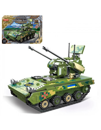 Конструктор - танк ЗСУ 'САУ Gepard' (347 деталей) арт. 32198