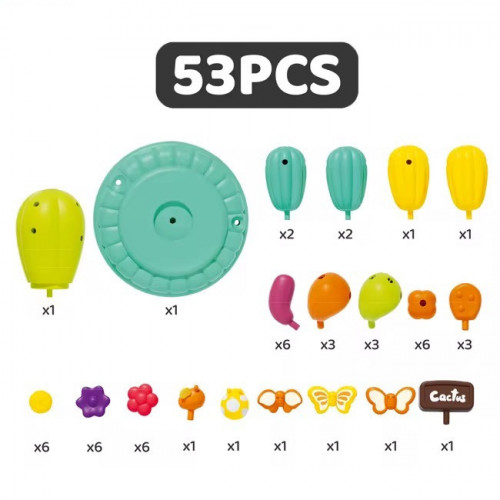 Конструктор для малюків 'кактус' (53 деталі) арт. 954 B